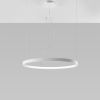 Lustres Aluminium Blanc LED 1 Rio