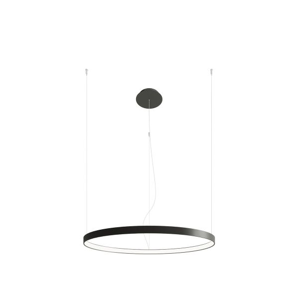 Lustres Aluminium Noir LED 1 Rio