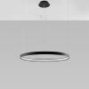 Lustres Aluminium Noir LED 1 Rio