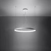 Lustres Aluminium Noir LED 1 Rio