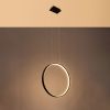Suspensions Aluminium Noir LED 1 Rio