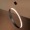 Suspensions Aluminium Noir LED 1 Rio