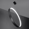 Suspensions Aluminium Noir LED 1 Rio