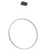 Suspensions Aluminium Noir LED 1 Rio