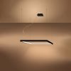 Lustres Aluminium Noir LED 1 Nelya