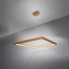 Lustres Aluminium Doré LED 1 Nelya