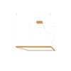 Lustres Aluminium Doré LED 1 Nelya
