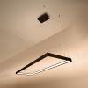 Lustres Aluminium Noir LED 1 Tuula