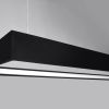 Lustres Aluminium Noir LED 1 Tuula
