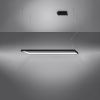 Lustres Aluminium Noir LED 1 Tuula