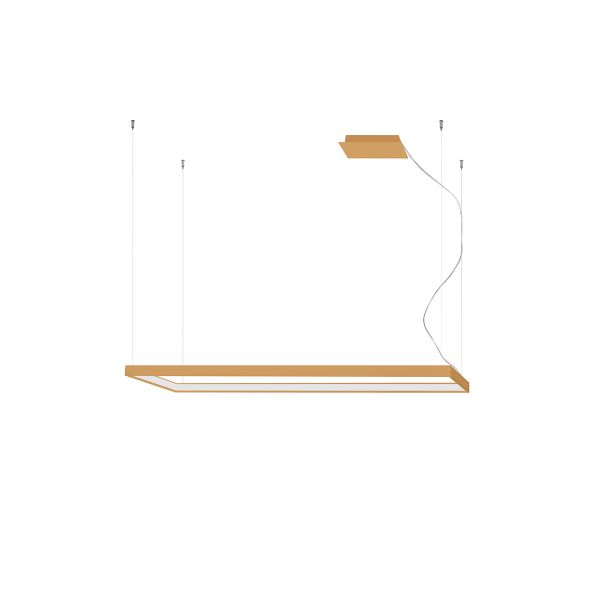 Lustres Aluminium Doré LED 1 Tuula
