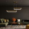 Lustres Aluminium Doré LED 1 Tuula