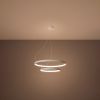 Lustres Aluminium Blanc LED 2 Rio