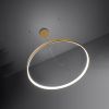 Lustres Aluminium Doré LED 1 Rio