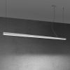 Suspensions Aluminium Blanc LED 1 Pinne