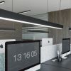 Suspensions Aluminium Gris LED 1 Pinne