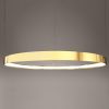 Lustres Aluminium Doré LED 1 Rio